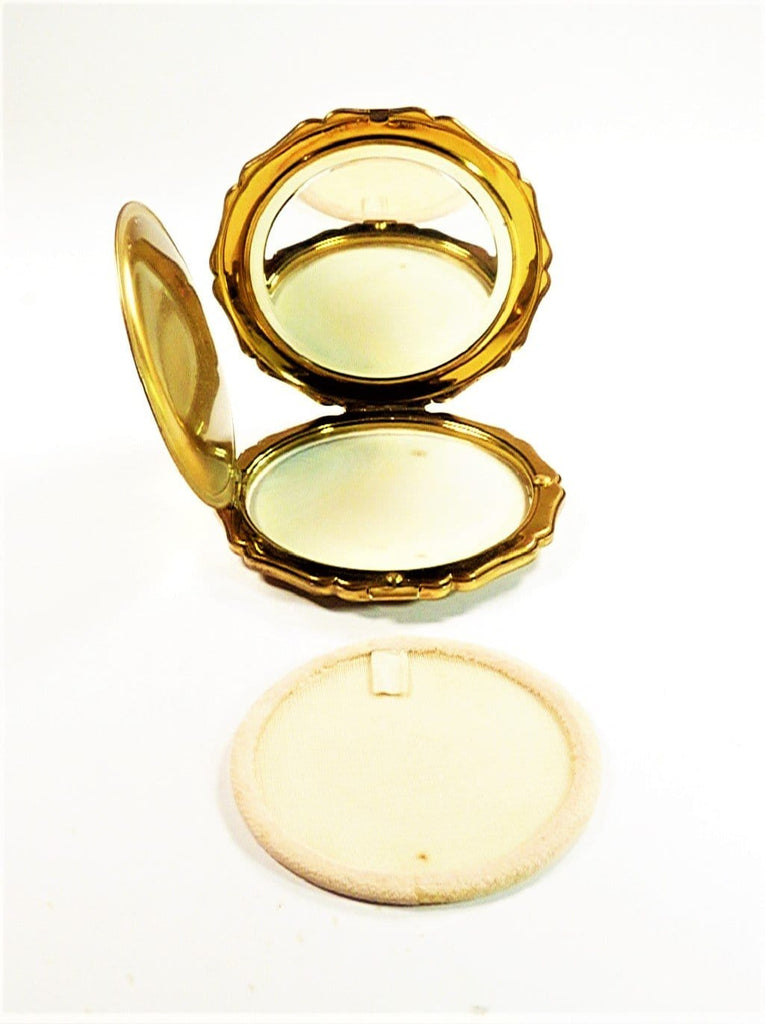 1950s Makeup Compact For Loose Foundation