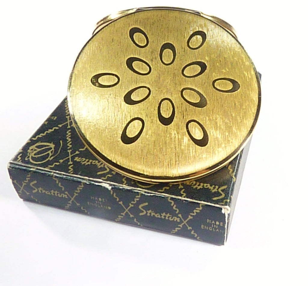 1960s Refillable Loose Powder Compact