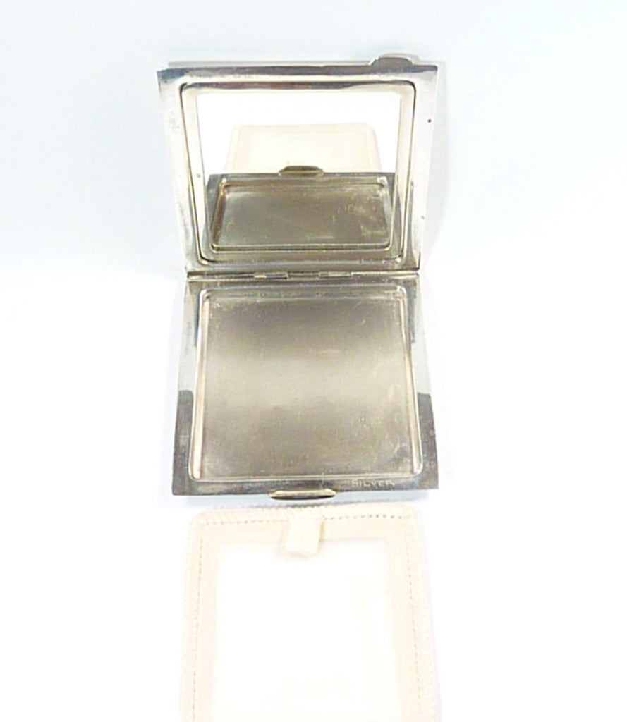 925-Solid Silver Compact Mirror