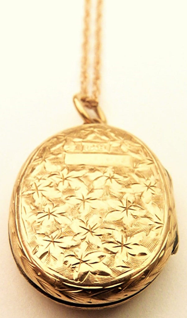 9ct Antique Rose Gold Edwardian Pendant