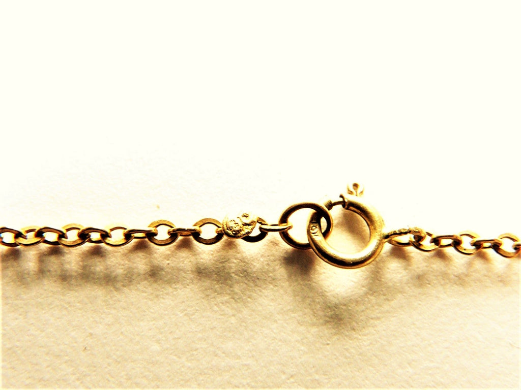 Antique Hallmarked 9 Carat Gold Necklace