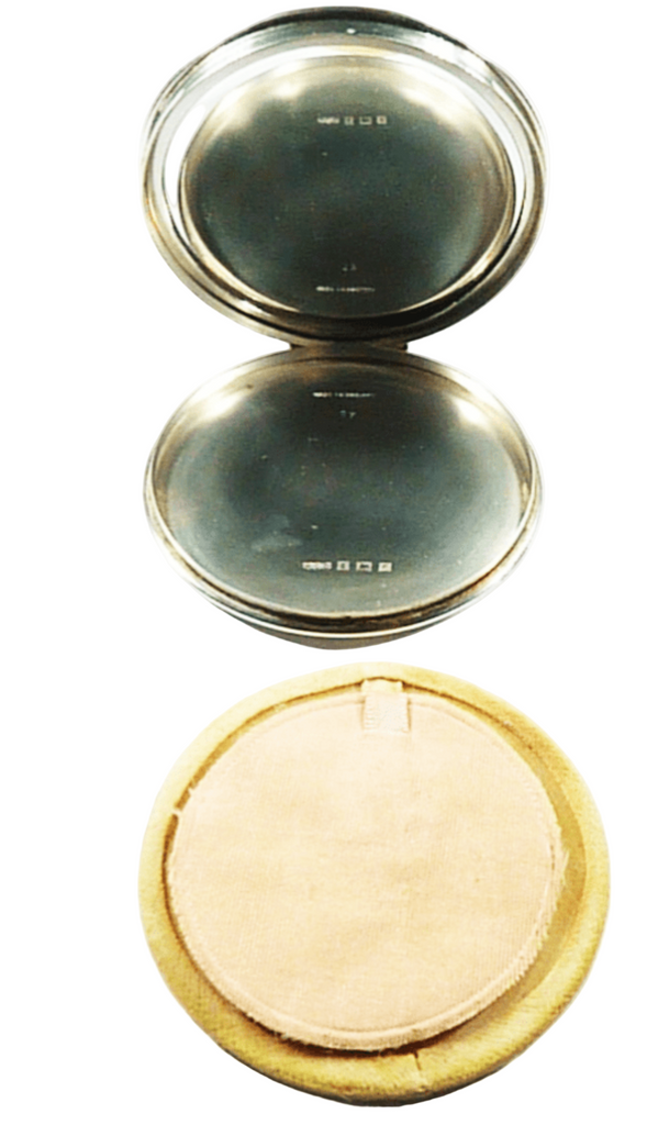 Antique Sterling Silver Makeup Compact