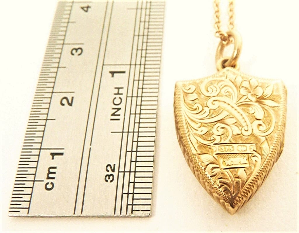 Antique Victorian Gold Locket Necklace