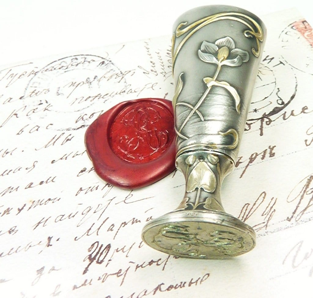 Antique Hallmarked Silver Letter Wax Seal