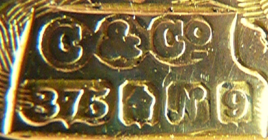 George V Chester Assayed Gold Locket