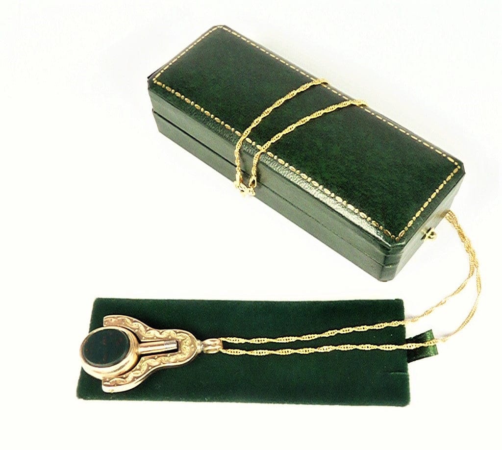 Cased Antique Watch Fob
