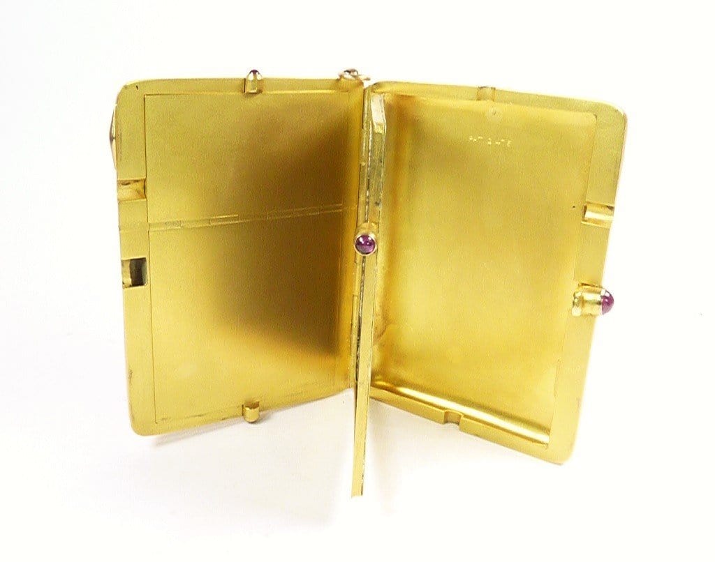 Edwardian Hallmarked Gold Cigarette Case