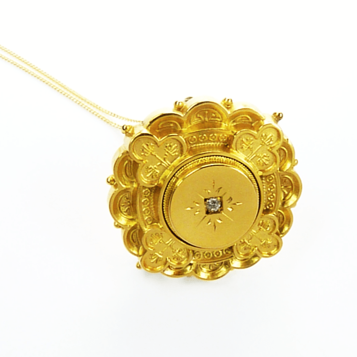 Victorian Gold Pendant