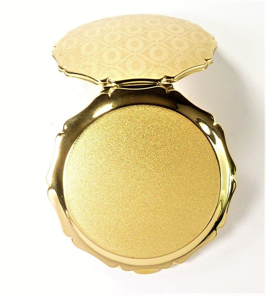 Gold Plated Stratton Compact Mirror
