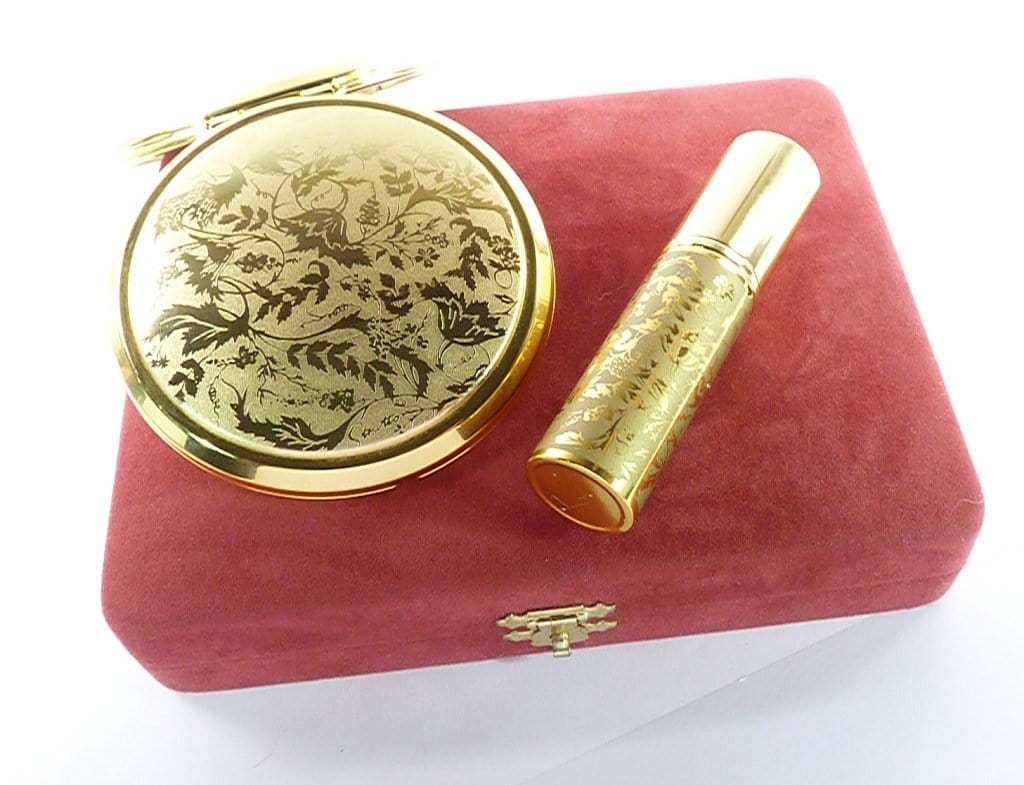 Gold Plated Stratton Vanity Set