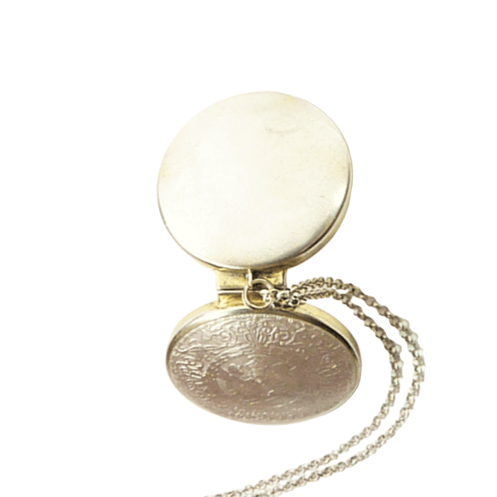 Guilloche Enamel Pendant Antique