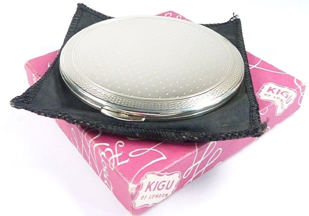Sterling Silver Loose Powder Compact