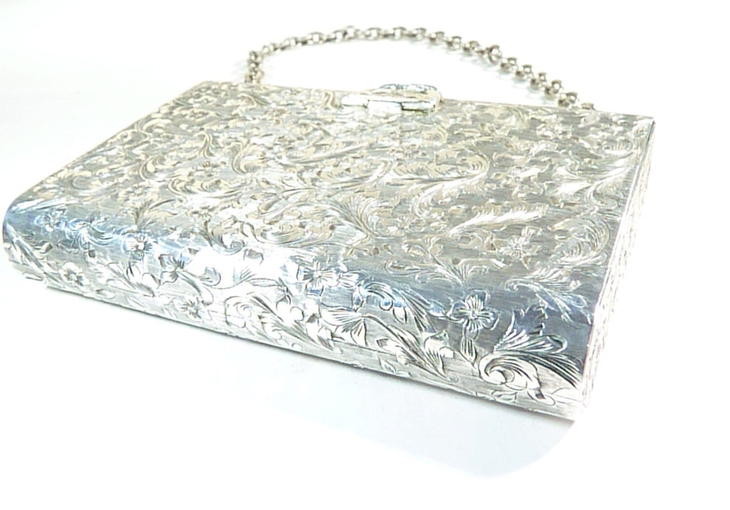 Italian silver handbag