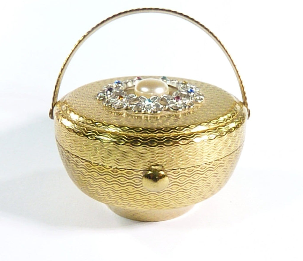 Kigu Basket With Jewel Mount