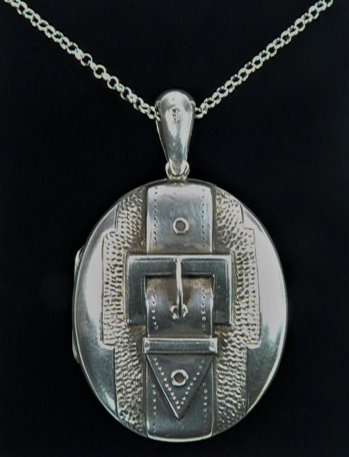 Late Victorian Sterling Silver Locket