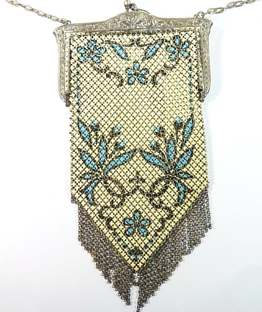 Madalian mesh purse flapper purse original