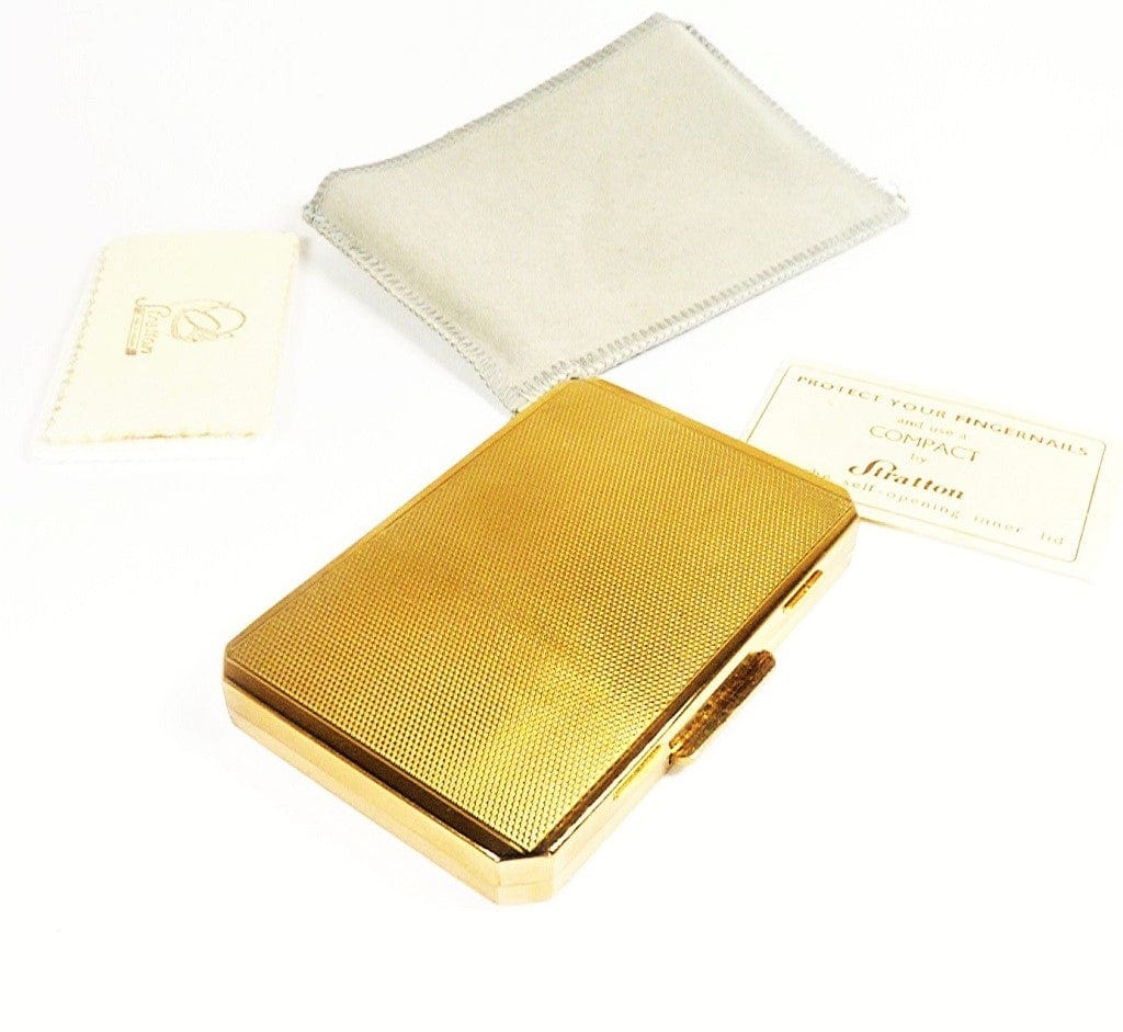 Unused Boxed 1950s Stylish Stratton Slimline Handbag Mirror For Chanel  Poudre Universelle Libre And All Loose Foundation