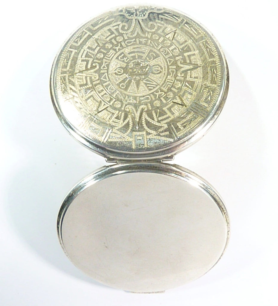 Mexican Silver Compact