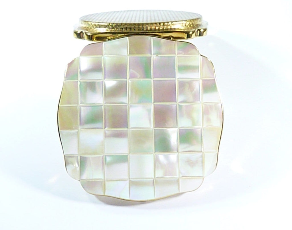 Mother Of Pearl Compact Mirror