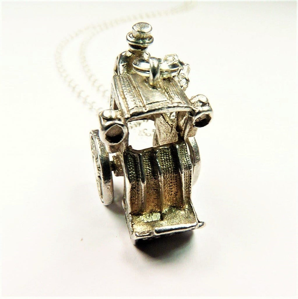 Moving Wheels Carriage Lucky Charm