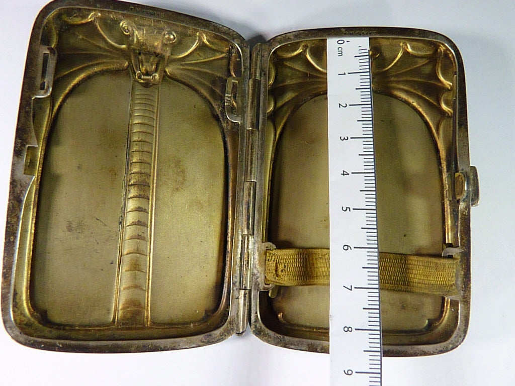 Gilded Interior Of Dragon Shaped Case