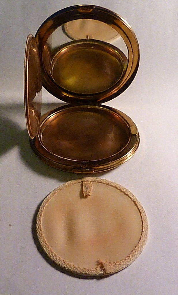 Rare ballet themed powder compact 1950s vintage bridesmaids gifts - The Vintage Compact Shop
