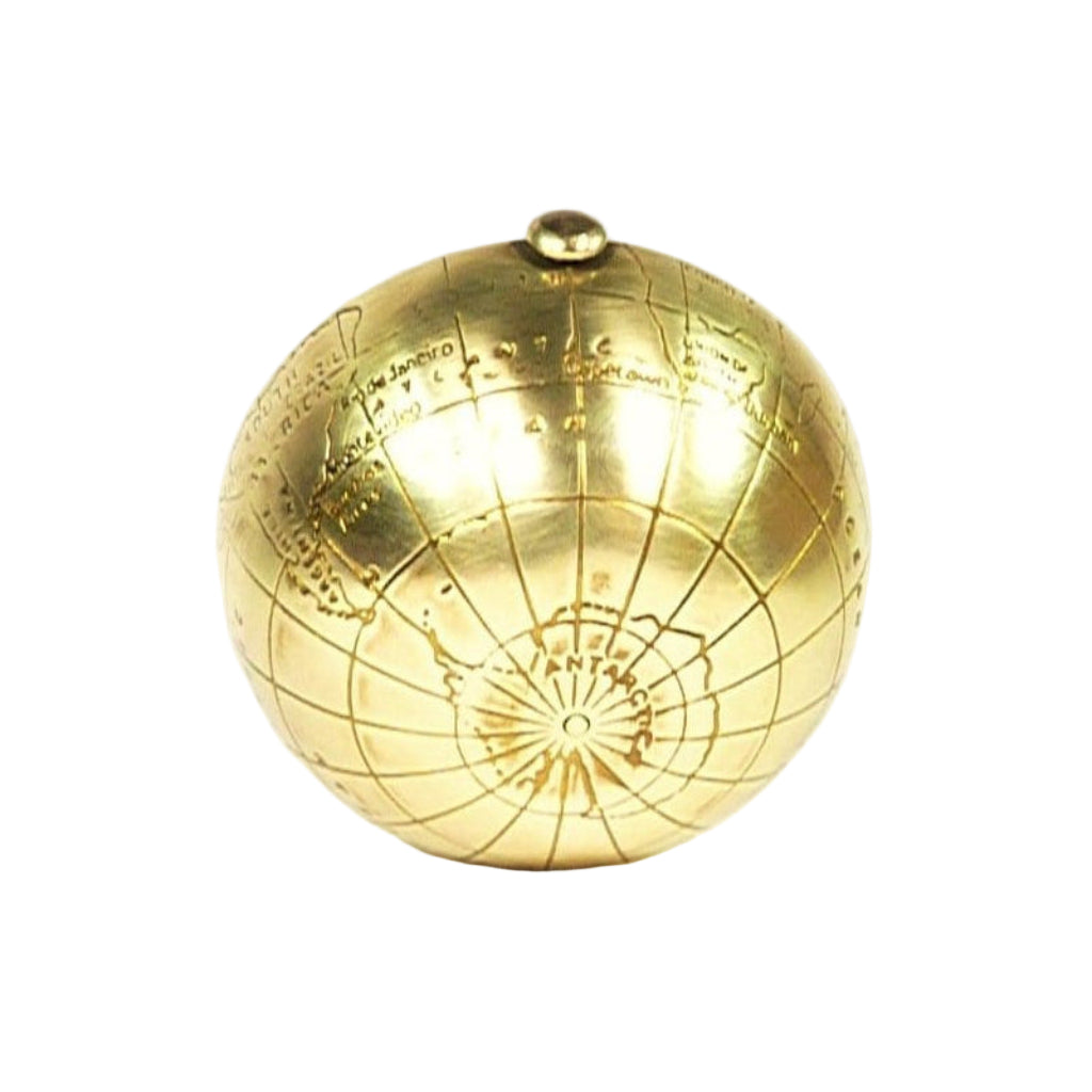 Pygmalion Globe Map Of The World Compact Mirror 1950s – The Vintage ...