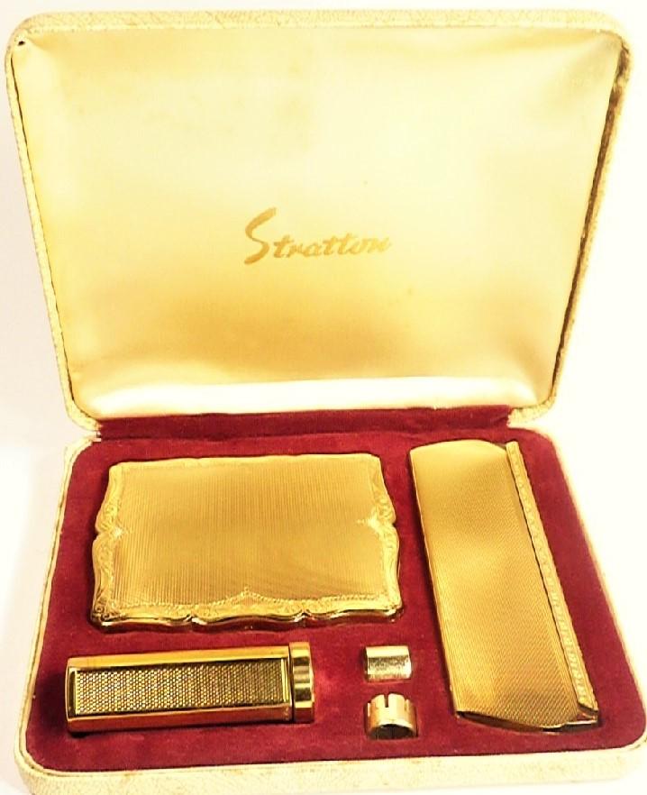1950s Stratton Case For Vanity Set