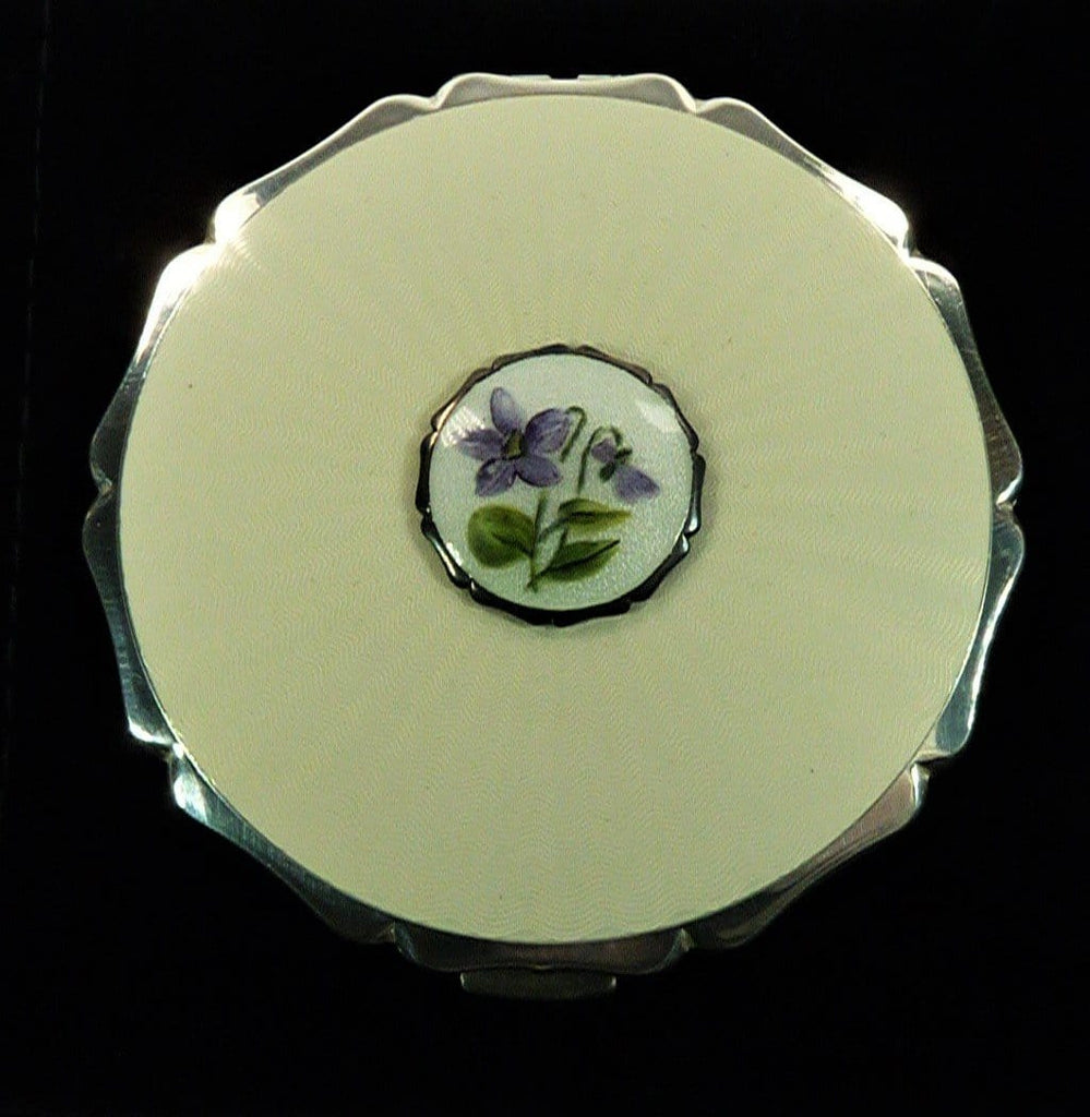 Silver Plated Stratton Compact