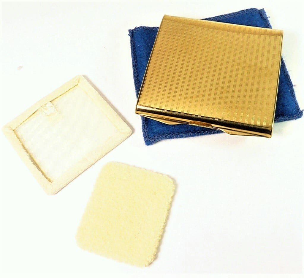 Small Vintage Square Compact Mirror
