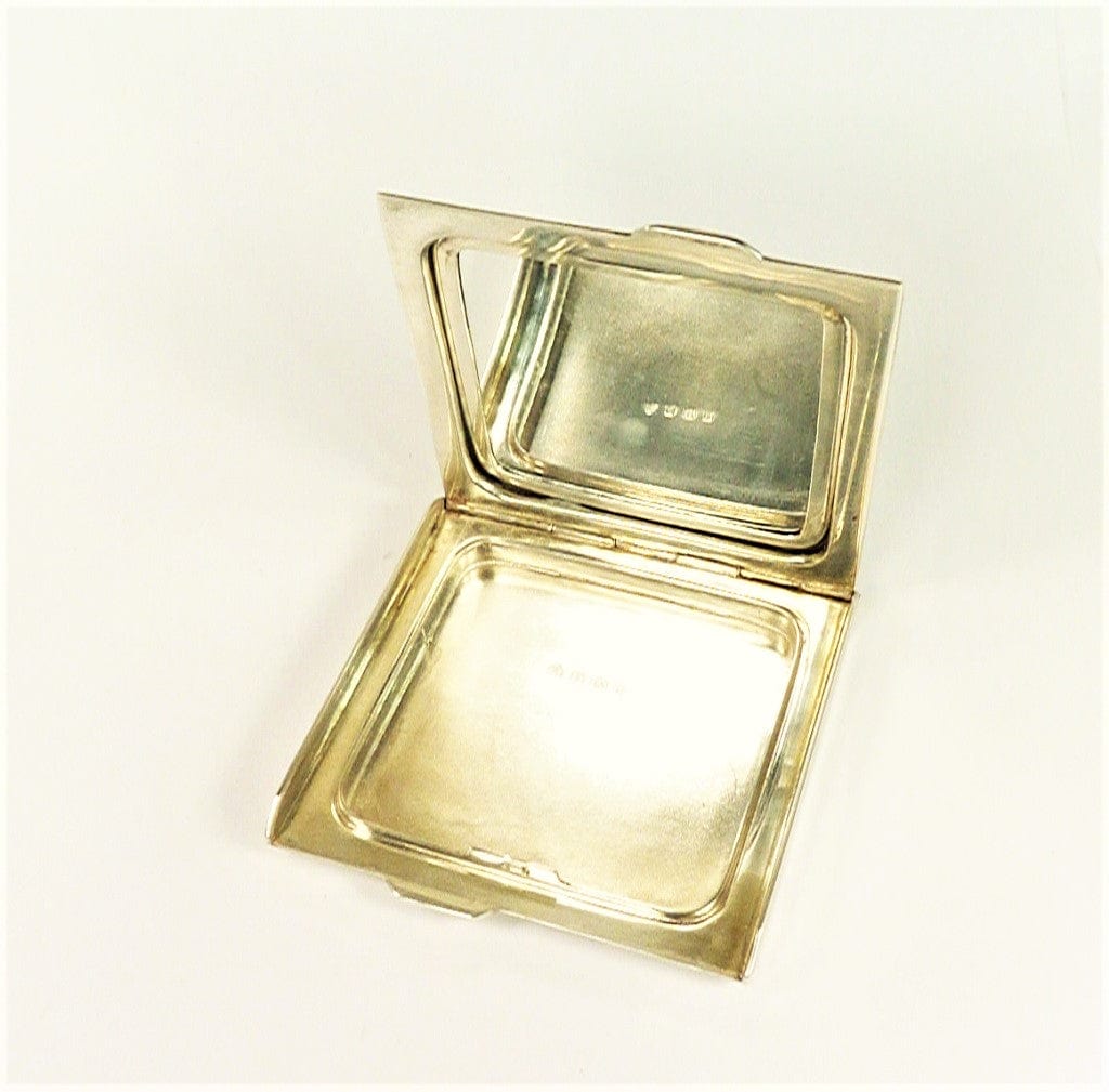Solid Silver Loose Foundation Compact