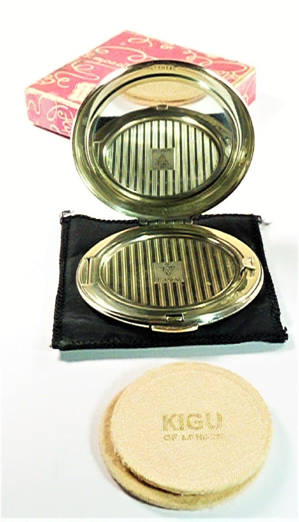 Solid Silver Loose Foundation Compact