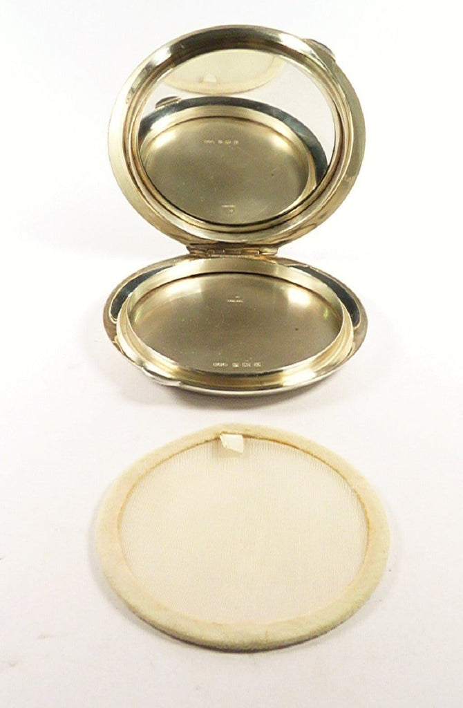 Sterling Silver Compact For Max Factor Creme Puff