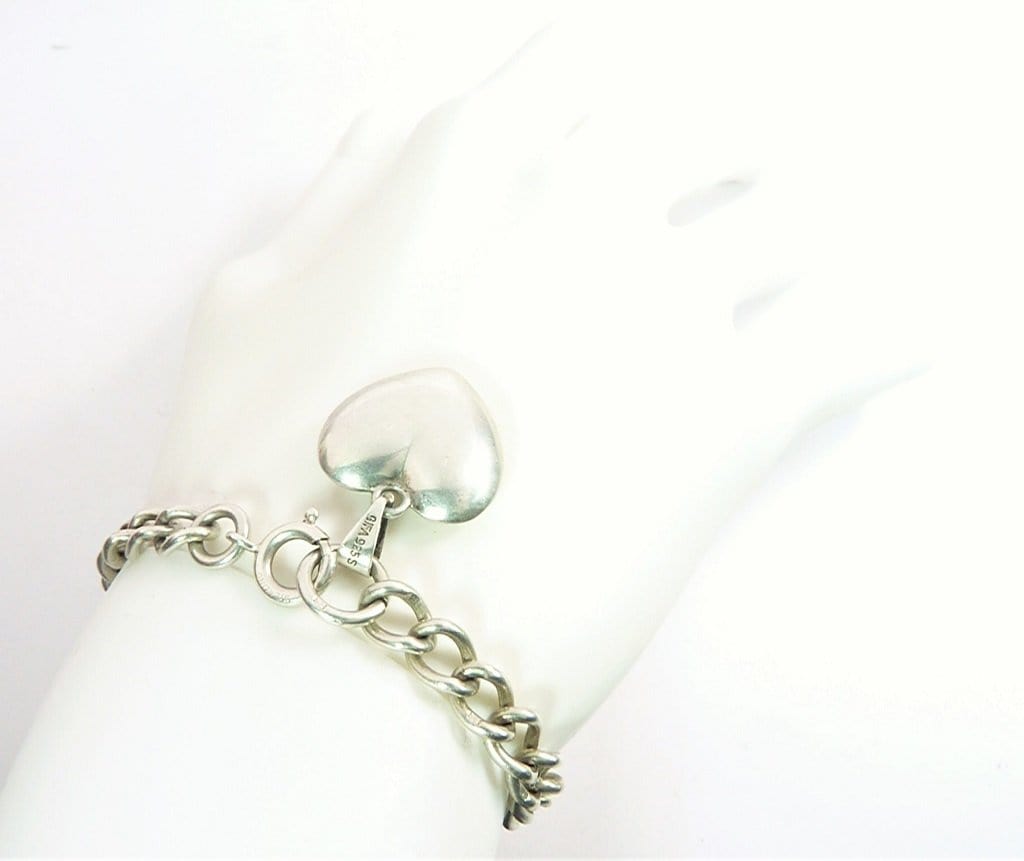 Solid Silver Curb Bracelet