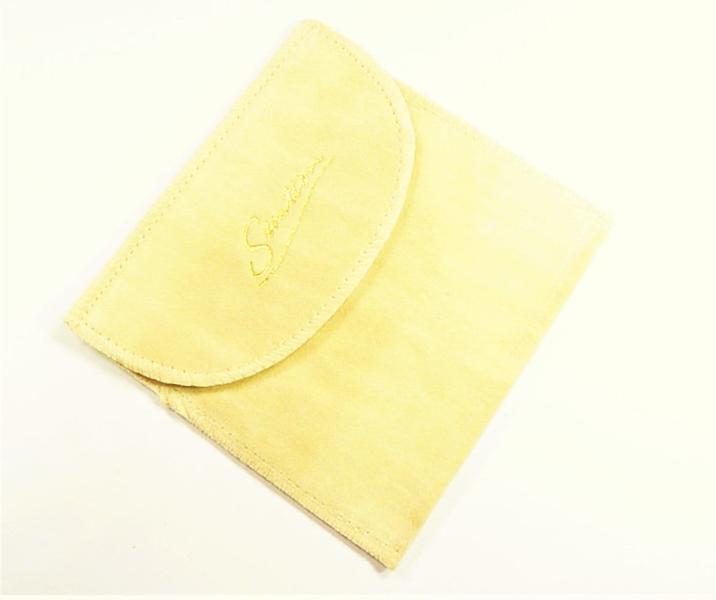 Stratton Compact Pouch Unused Gorgeous Yellow And Gold
