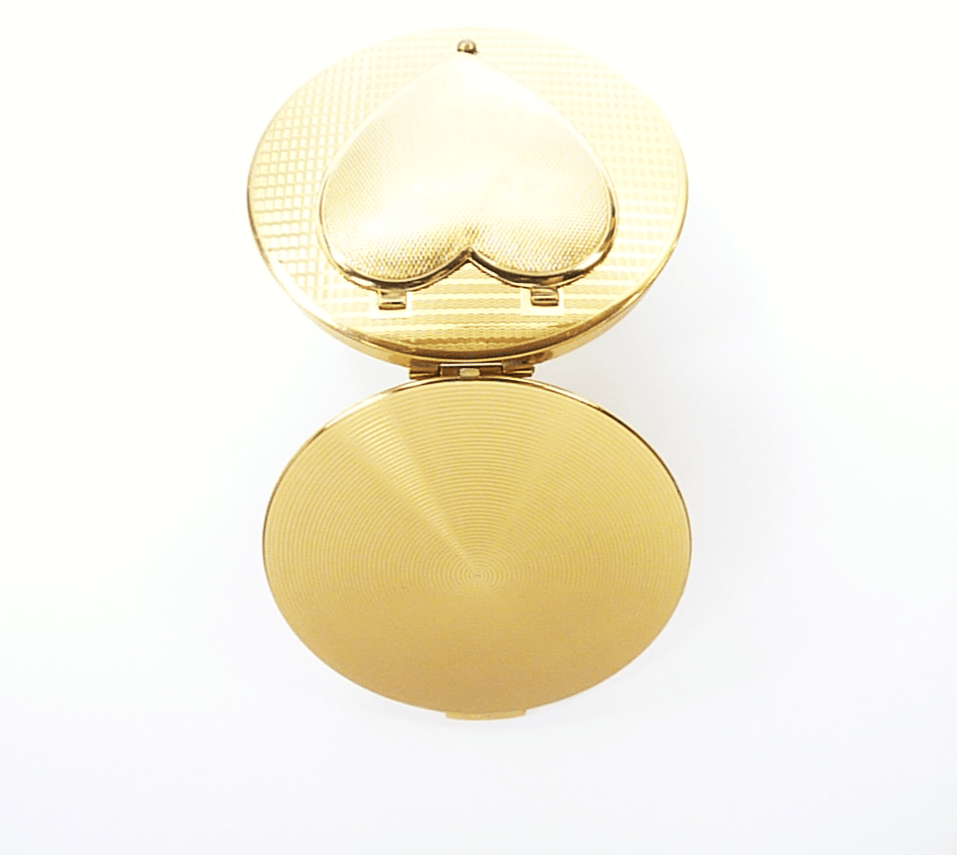 Stratton Heart Shaped Makeup Compact