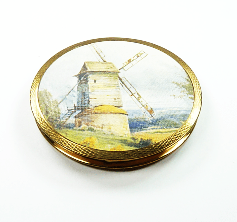 Stratton Windmill Rare Compact Mirror