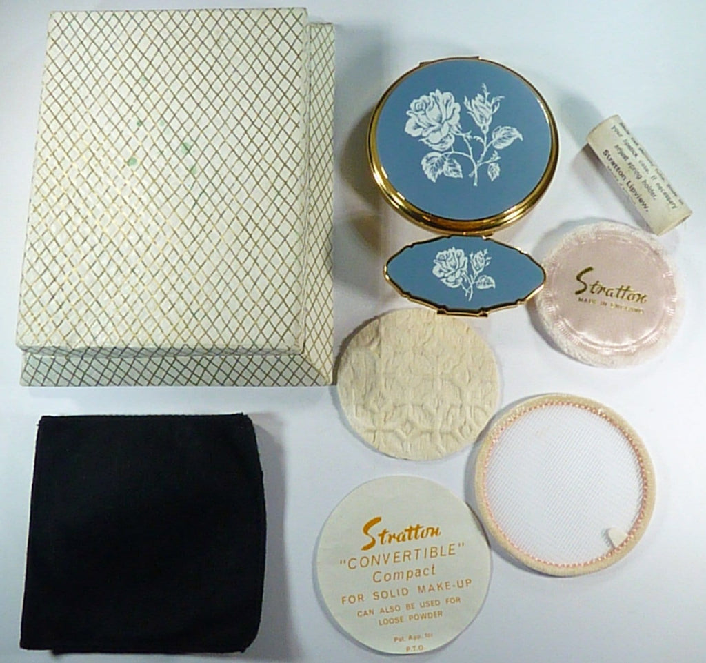 Stratton Compact And Lipstick Holder