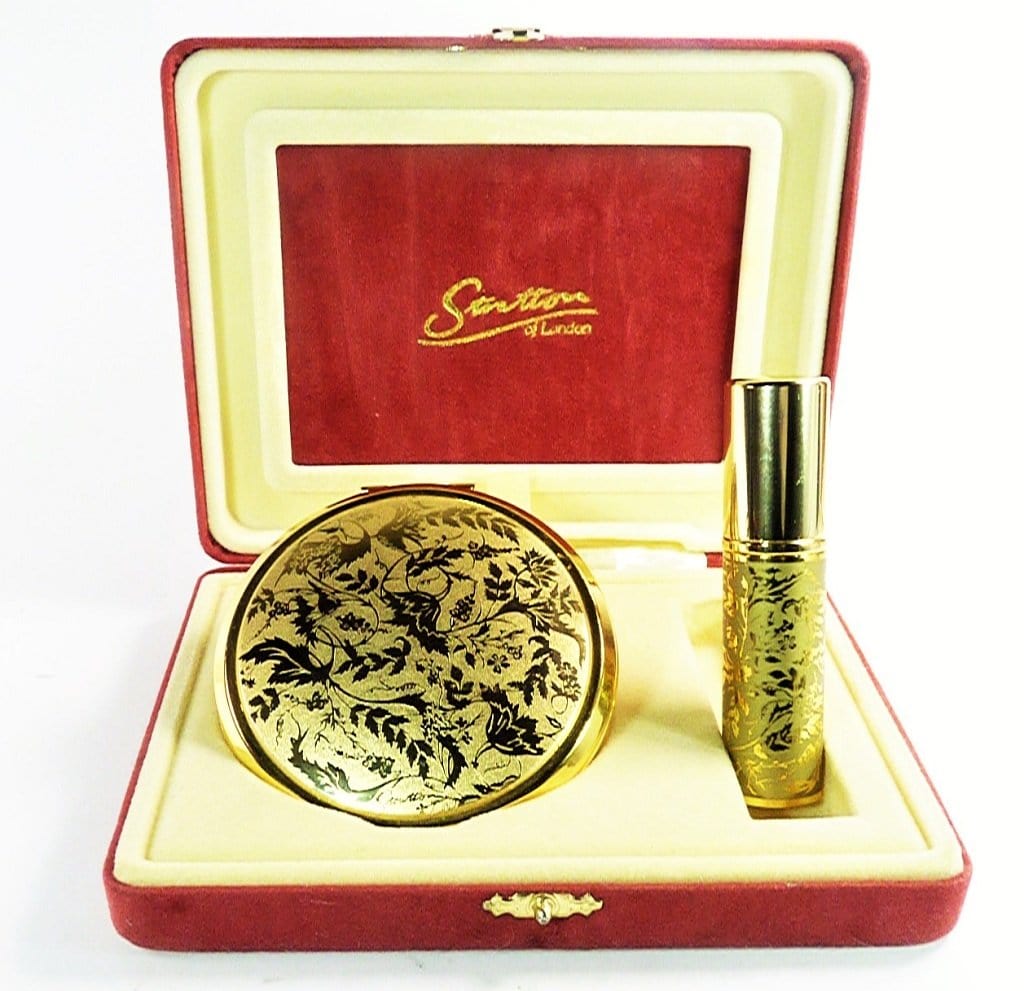 Stratton Compact Mirror With Matching Atomiser