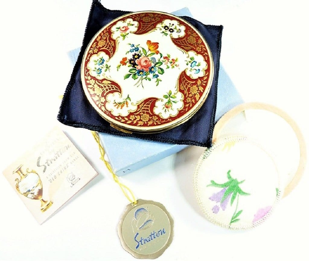 Stratton Old China Series Compact Mirror