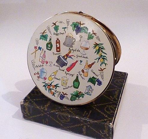 Stratton Toast compact 1950s