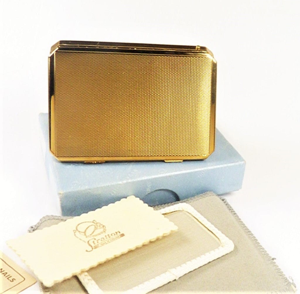 Unused 1950s Stratton Loose Foundation Compact