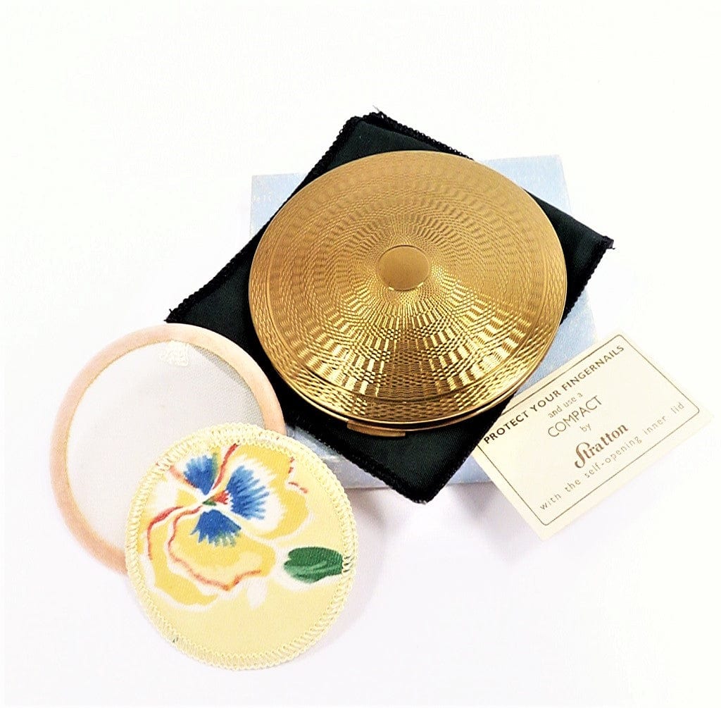 Unused Vintage Compact For Laura Mercia Loose Foundation