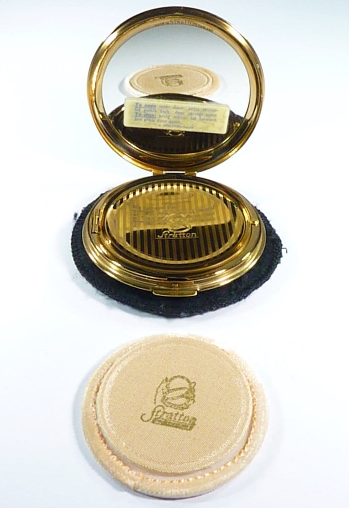 Unused Vintage Stratton Powder Mirror Compact