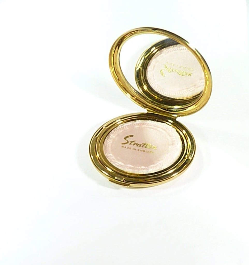 Used Boxed Complete Stratton  Powder Compact