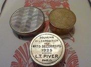 rare French powder compacts
