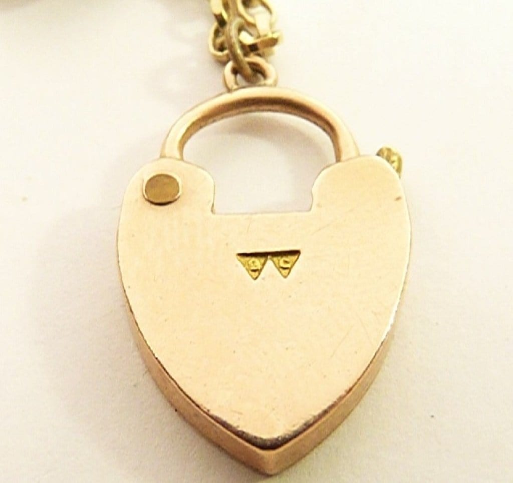 Victorian Gold Heart Bracelet