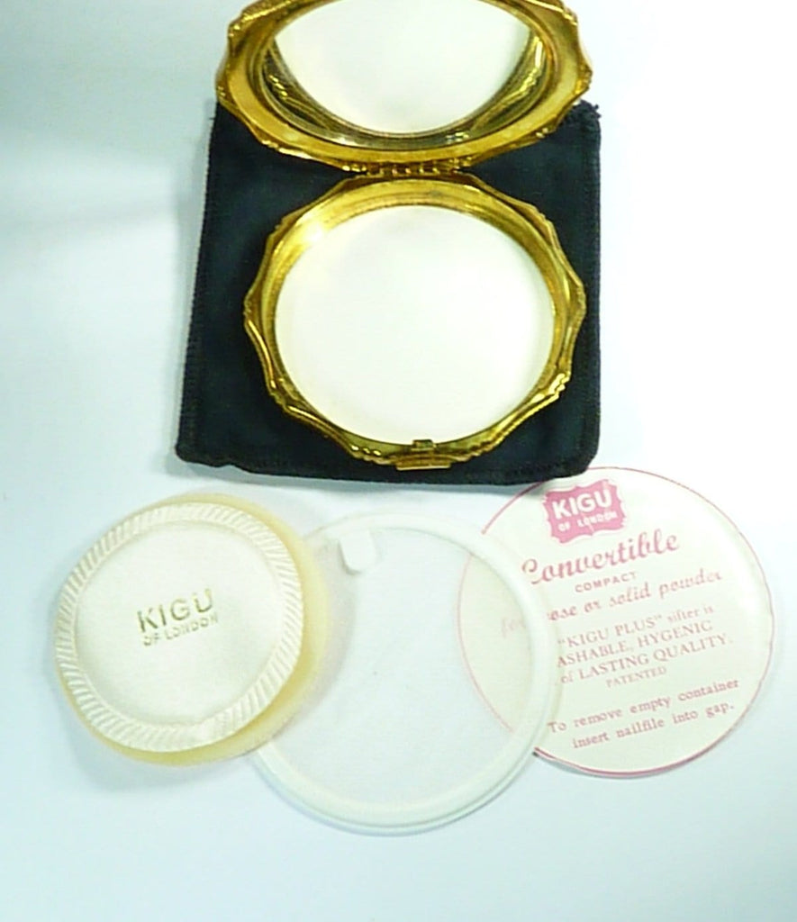 Vintage Compact For Loose Face Powder