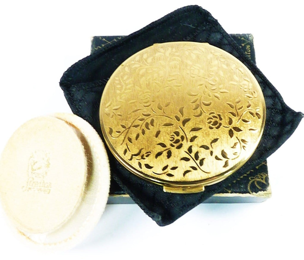 Vintage Compact For Loose Face Powder