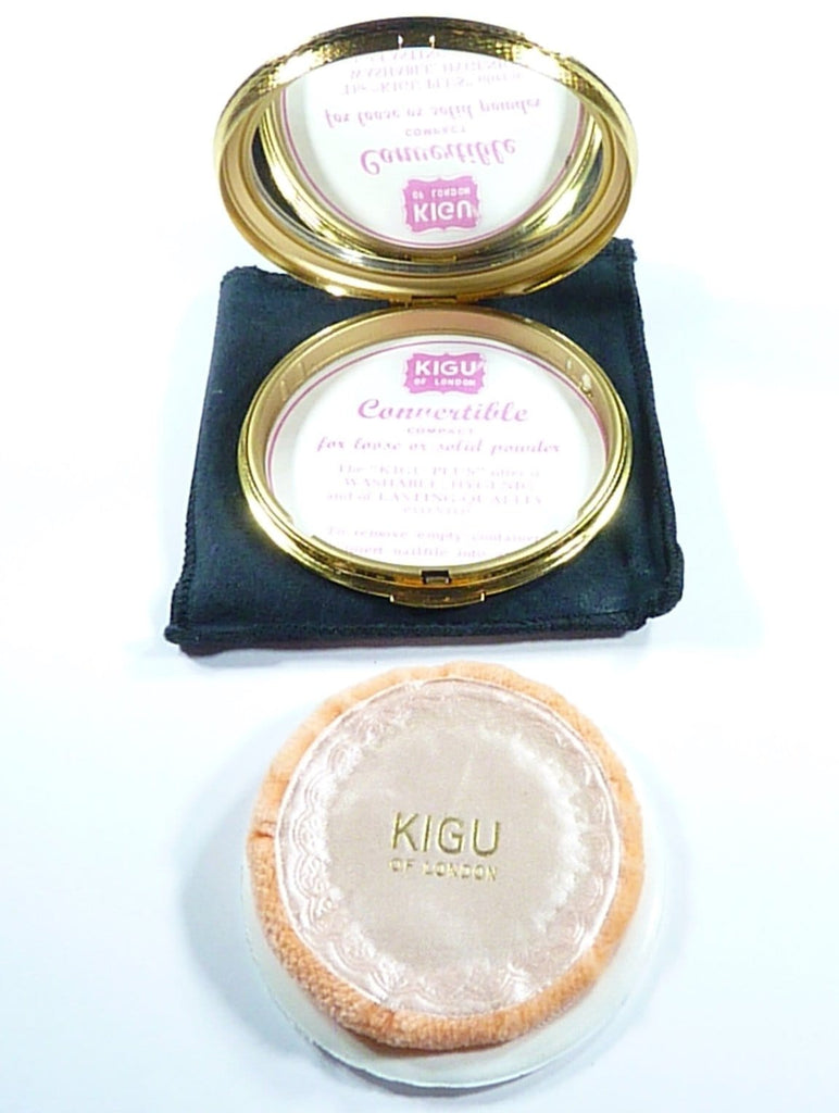 Vintage Kigu Refillable Loose Powder Compact